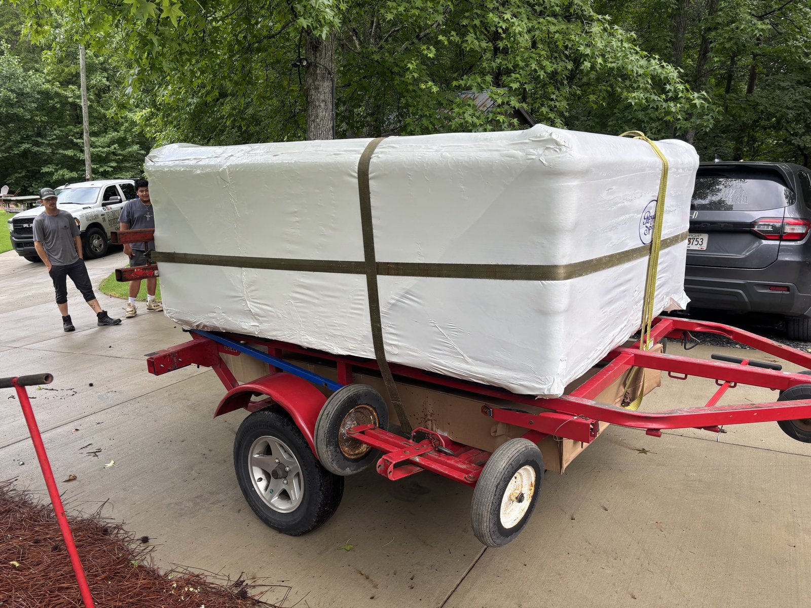 Platinum spa move serving Jefferson
